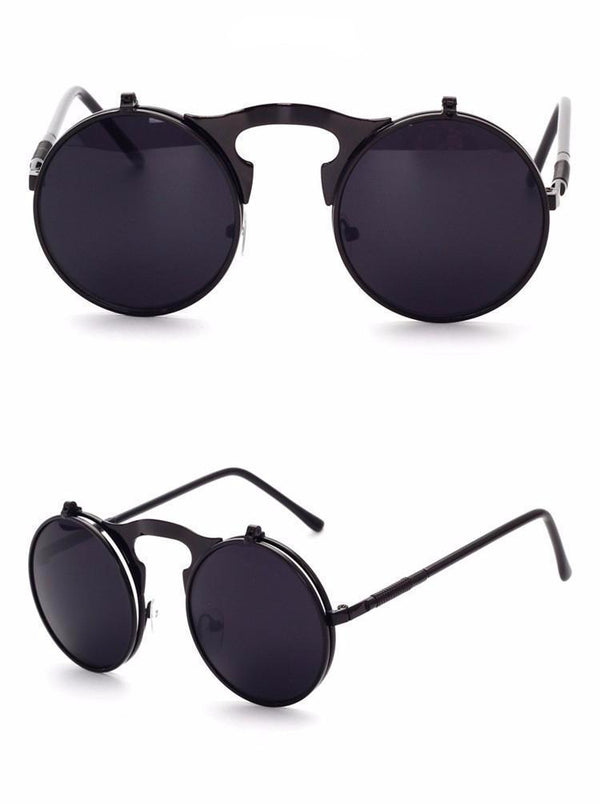 Black & Gray Chameleon Sunglasses