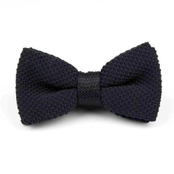 Knitted Bowtie - Black