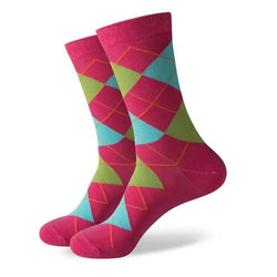 Business Socks - Colorful Pink