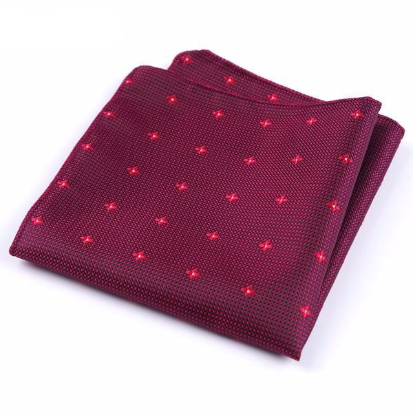 Formal Pocket Squares - Red Diamond