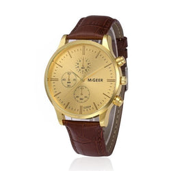 Business Watch - Brown/Gold