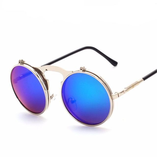 Silver & Purple Chameleon Sunglasses