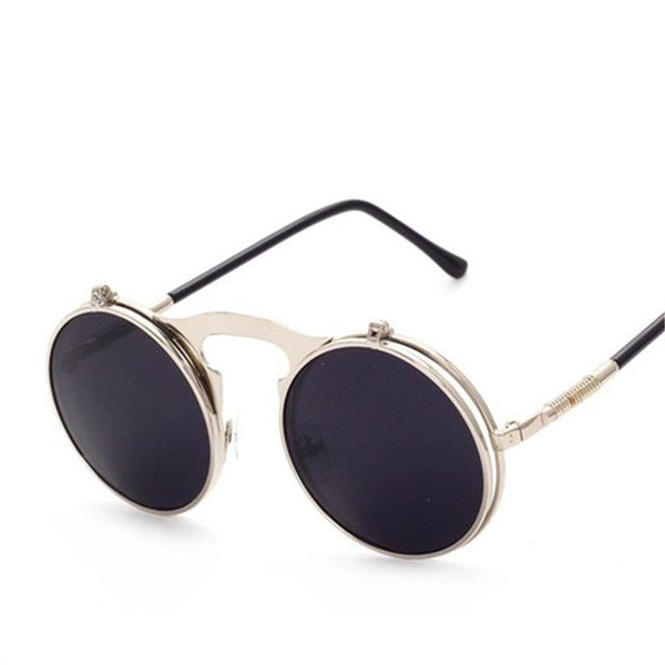 Silver & Gray Chameleon Sunglasses