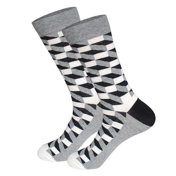 Extravaganza Socks - Neutral Grey
